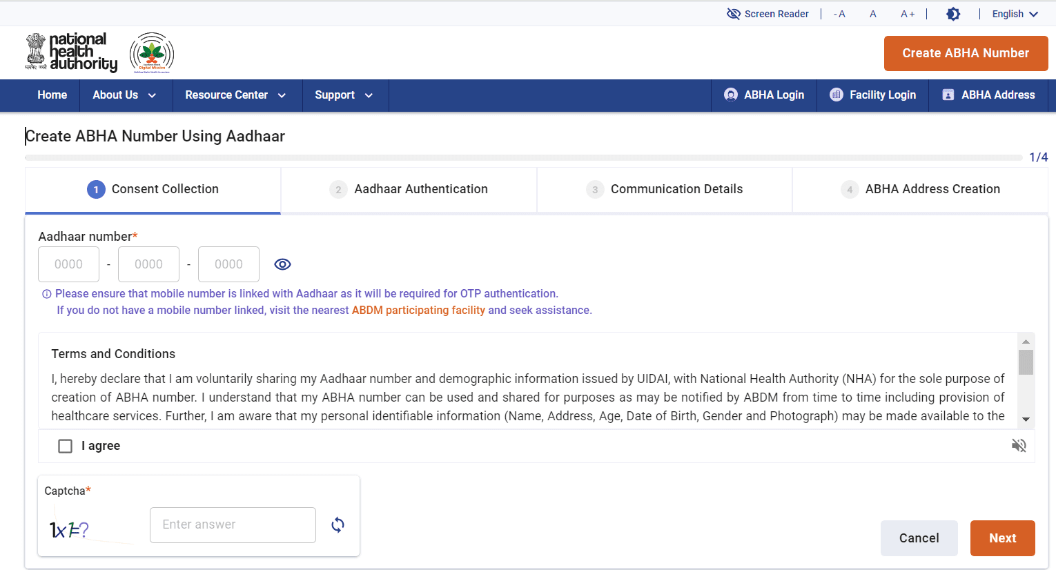 ABHA Health Card Download