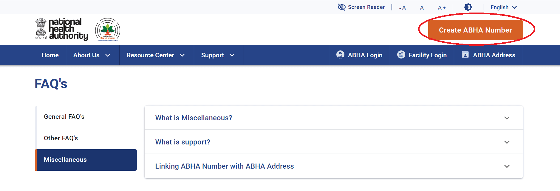 ABHA Health Card Download