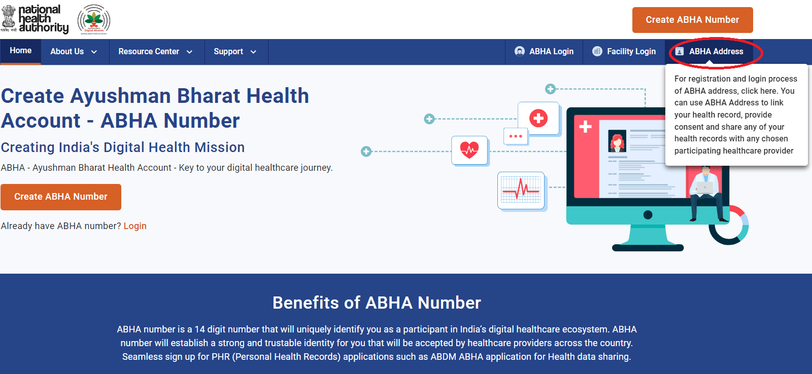 ABHA Health Card Download