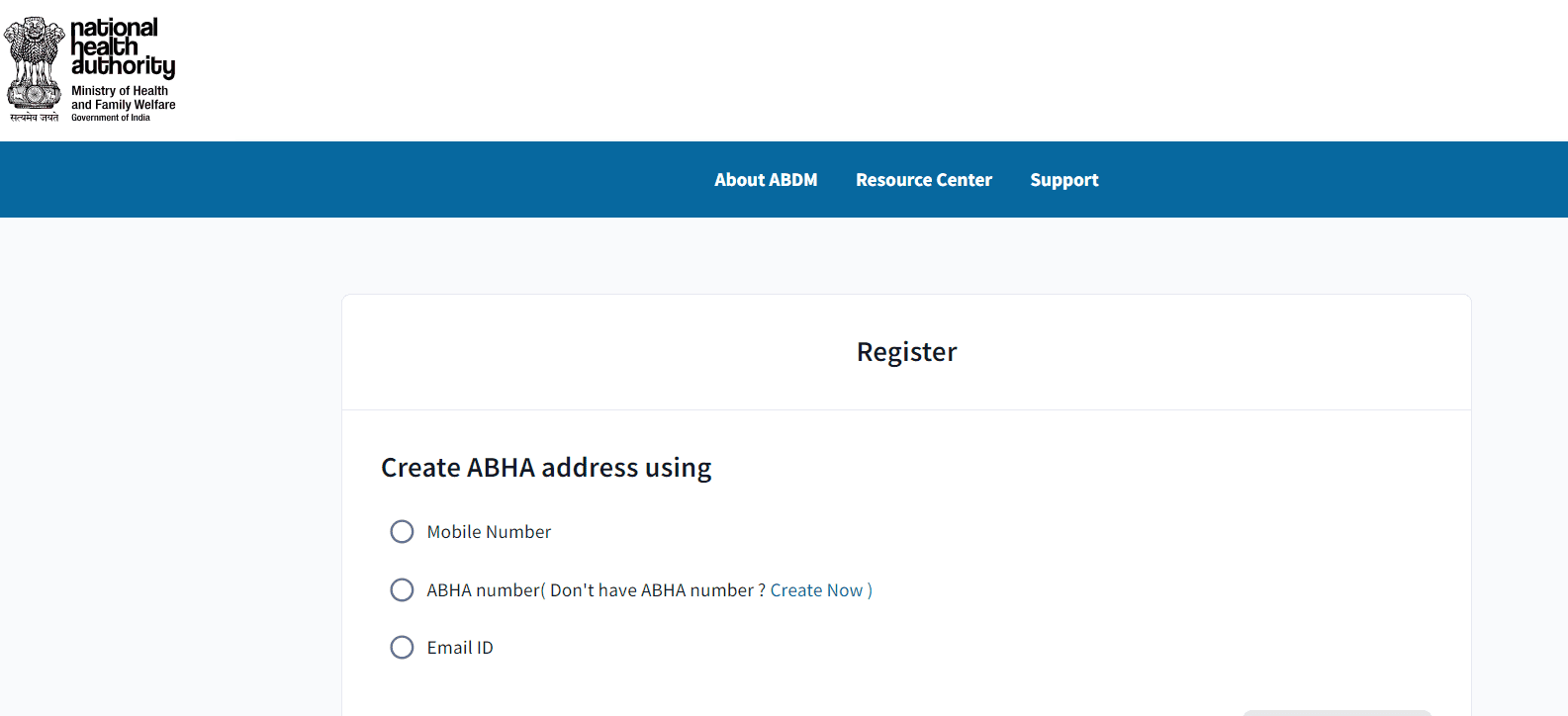 ABHA Health Card Download